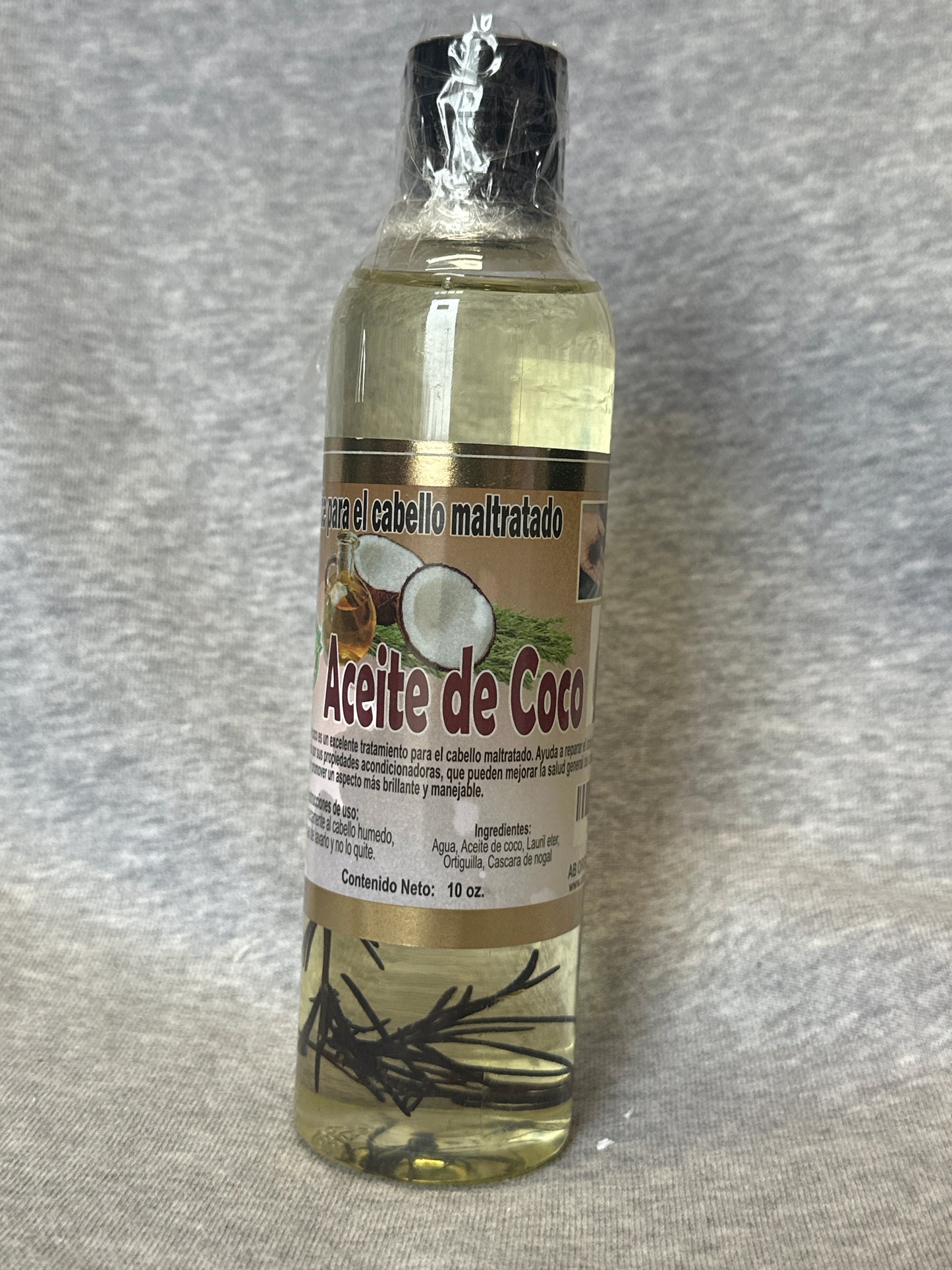 Aceite de coco para pelo