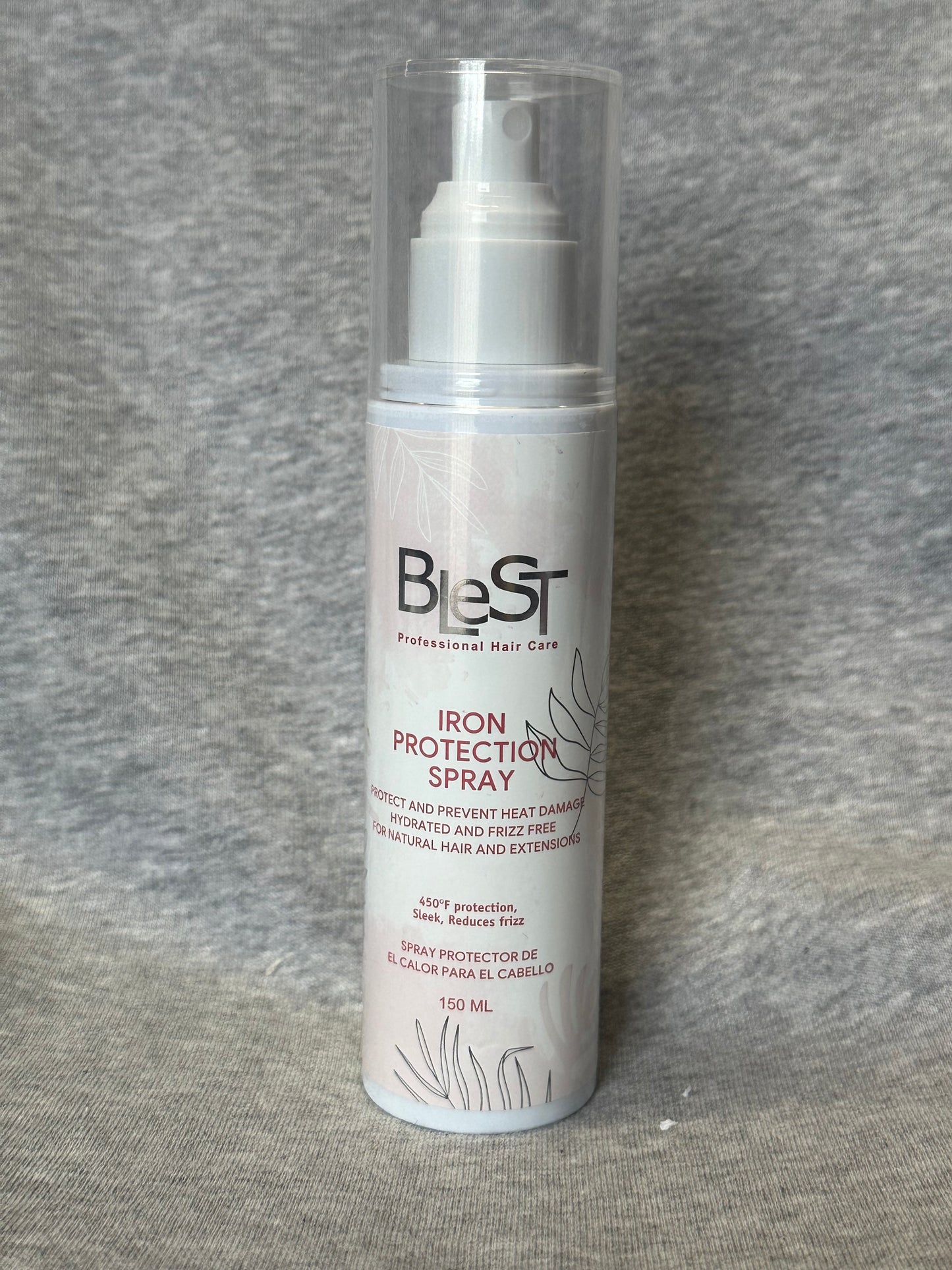 Heat protector for hair spray