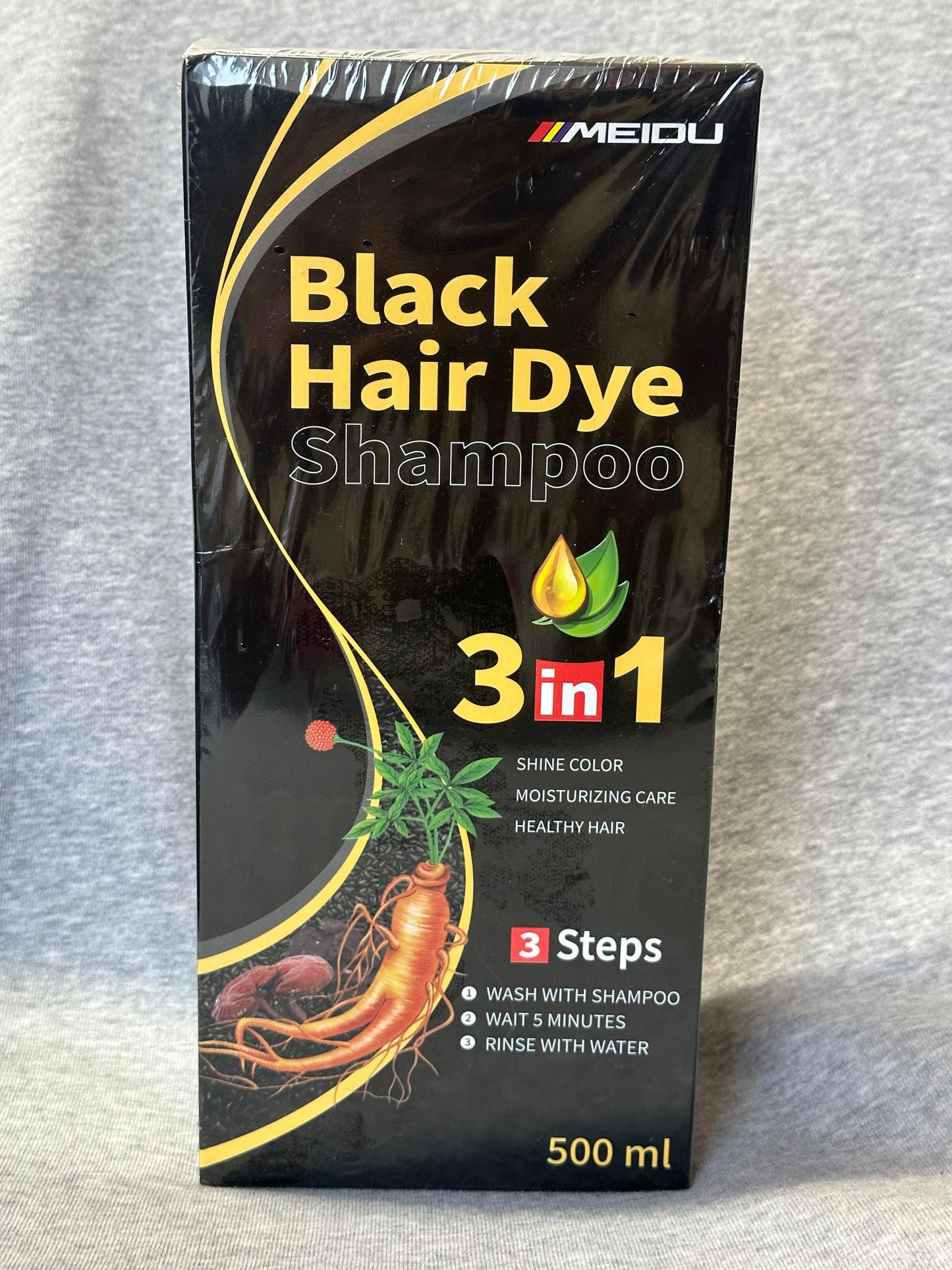 Hair dye shampoo