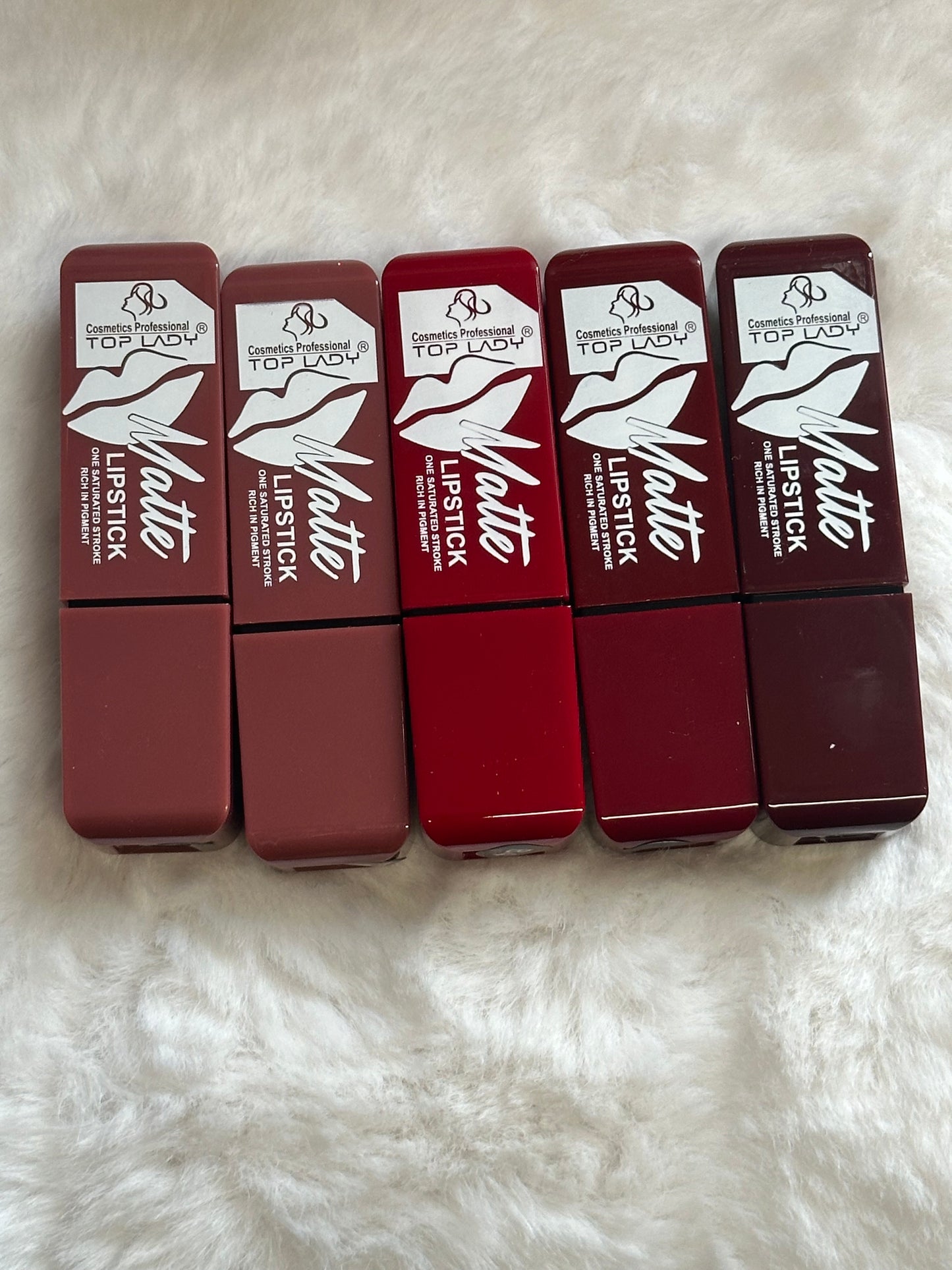 Matte lipsticks