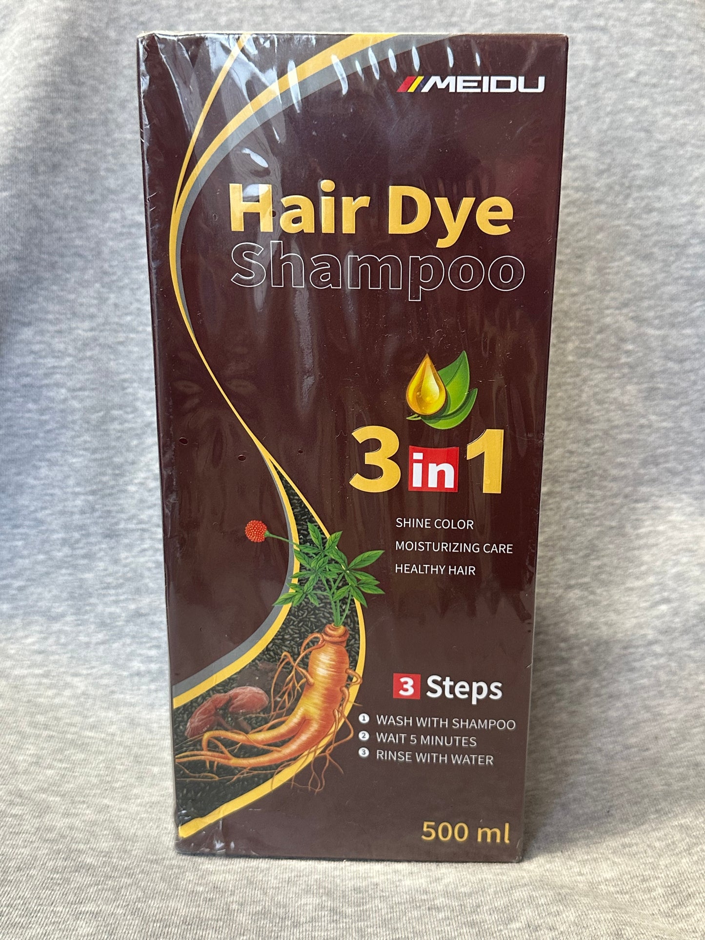 Hair dye shampoo