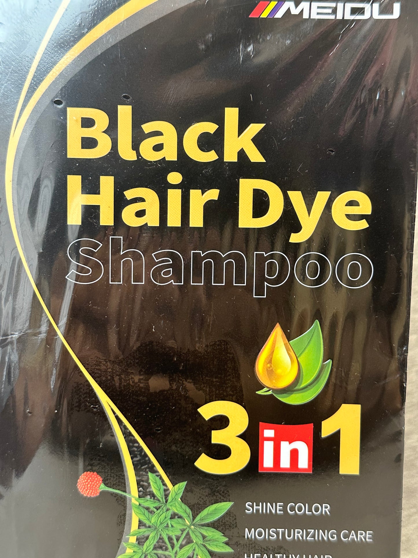 Hair dye shampoo