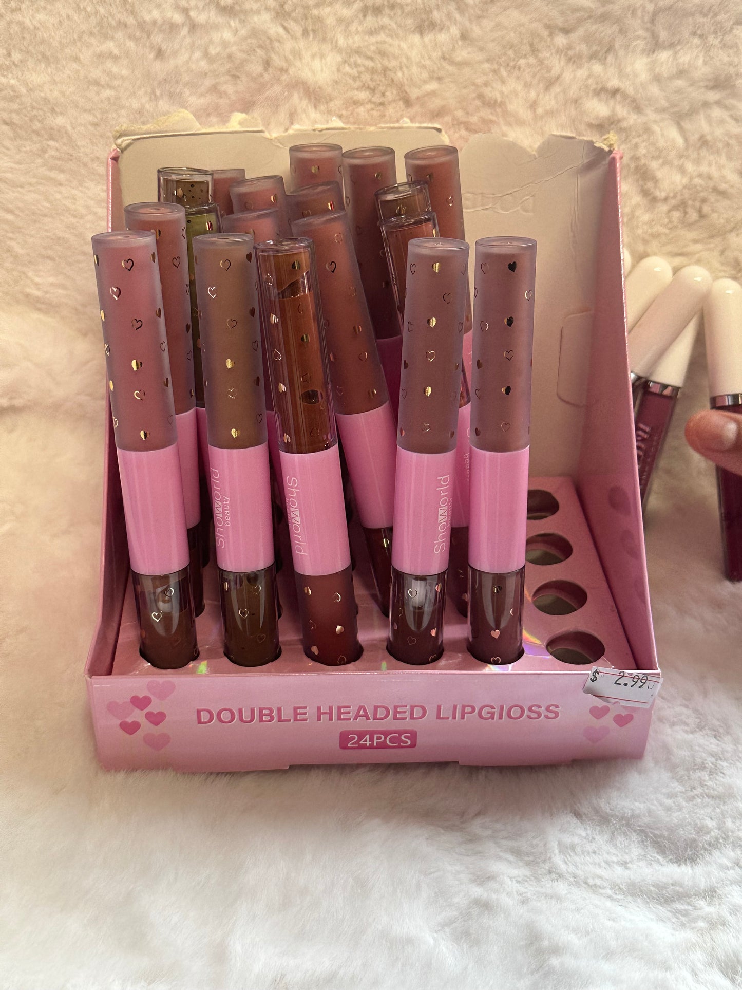 Double headed lip sticks